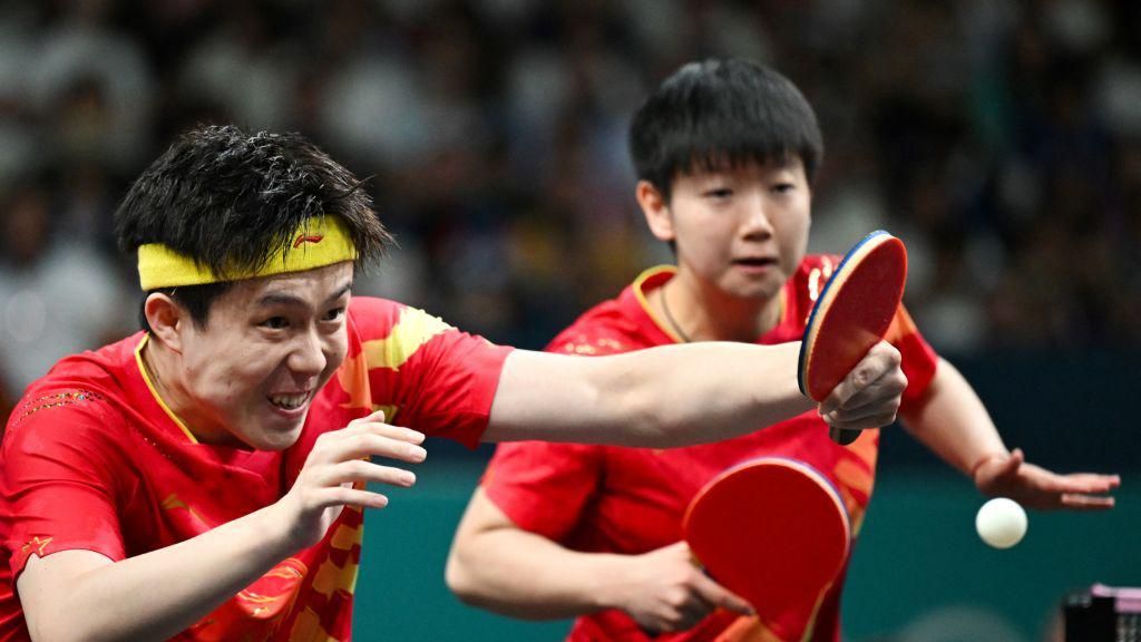 China wins gold in mixed doubles table tennis at the Olympics