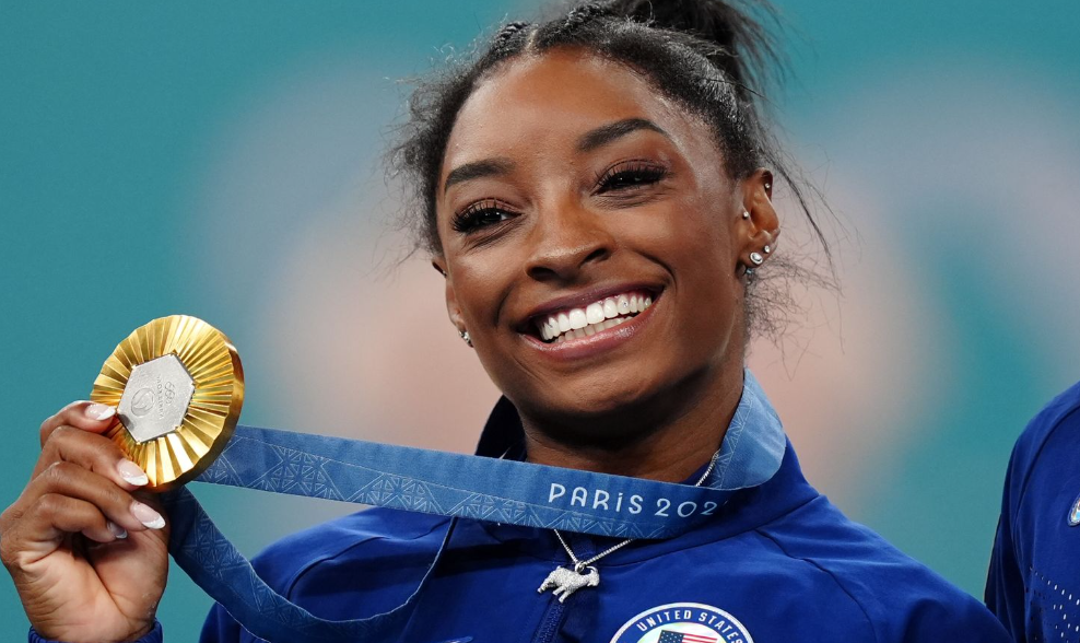 Biles wins her sixth Olympic gold medal in all-around gymnastics