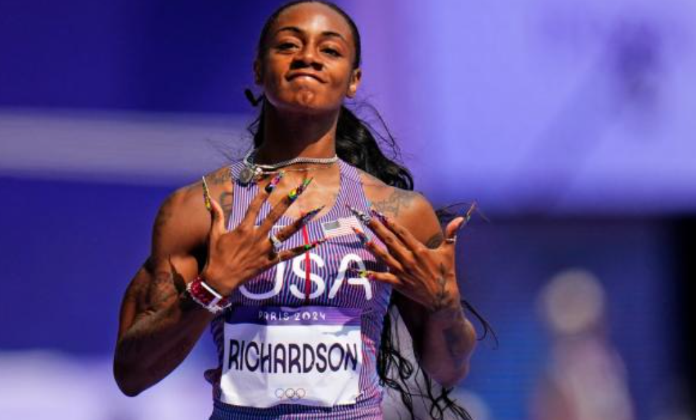 Sha'Carri Richardson Easily Reaches 100m Semifinals at Paris 2024 Olympics