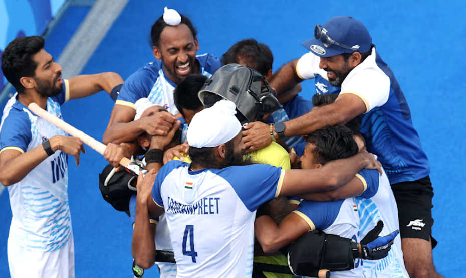 India’s 10-Man Hockey Team Defeats Great Britain in Shootout to Reach Paris 2024 Olympic Semi-Finals