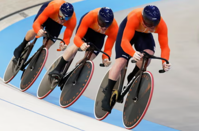 Team GB Wins Silver in Men’s Team Sprint, Dutch Take Gold