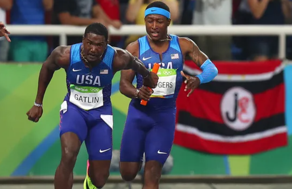 
U.S. men's 4x100m relay team books spot in Olympic final