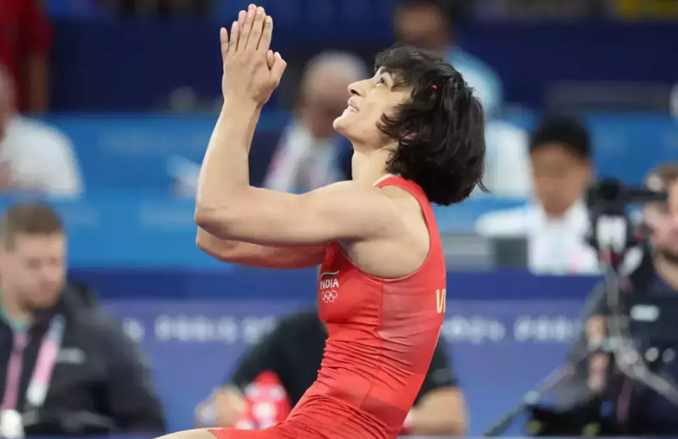 Vinesh Phogat Says ‘Goodbye Wrestling’ After Paris 2024 Olympics Disappointment