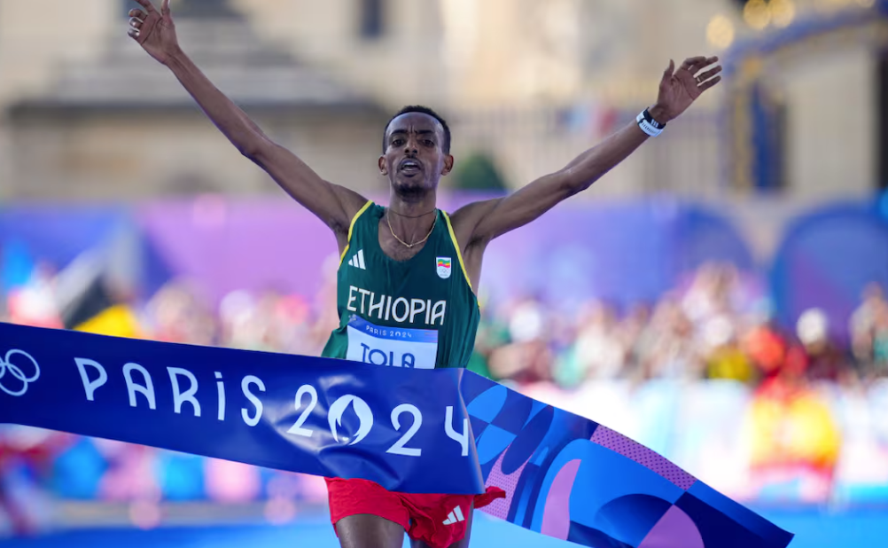 Paris 2024: Ethiopia's Tola Tamirat Wins Marathon Gold with Olympic Record