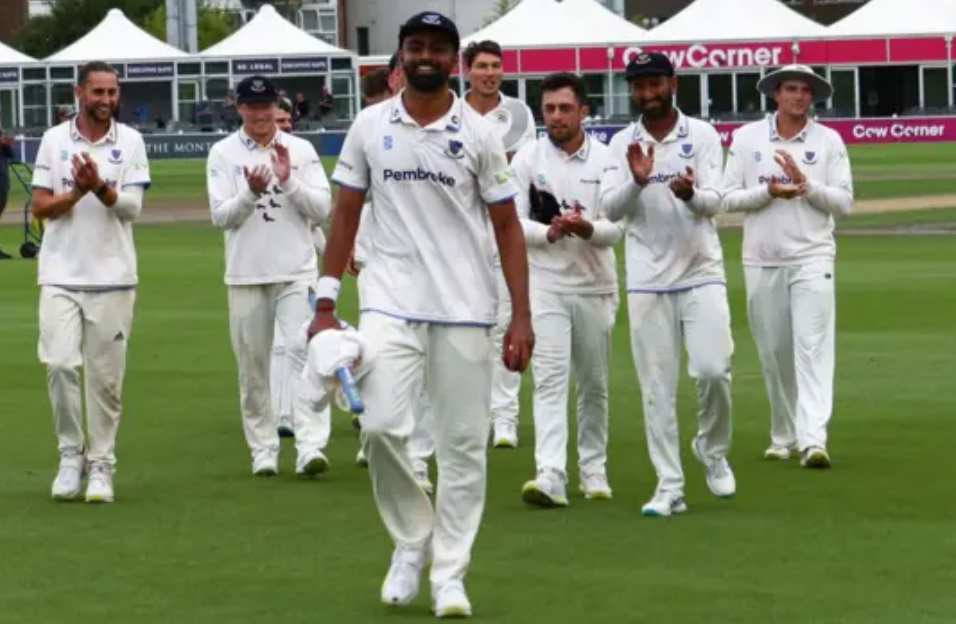 Jaydev Unadkat Takes Charge After Sussex Scores Record 607 Runs