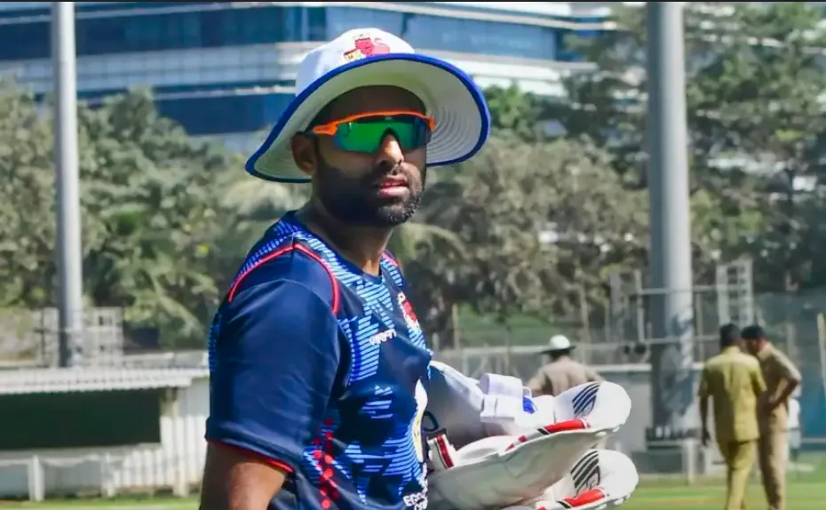 Suryakumar Yadav Out for First Round of Duleep Trophy 2024 with Hand Injury