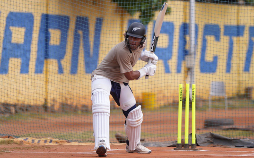 Rachin Ravindra Seen Training at CSK Academy Before AFG vs NZ Test
