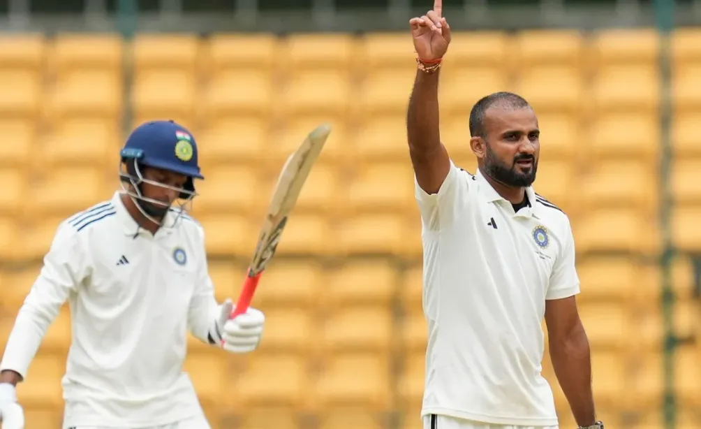 Akash Deep shines in the Duleep Trophy by following advice from Shami