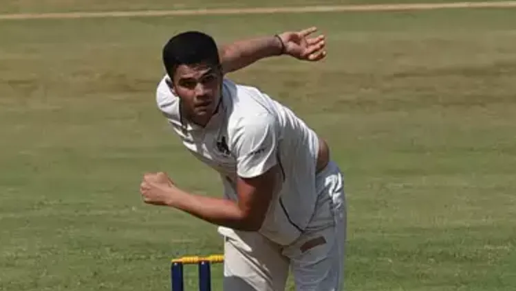 Arjun Tendulkar Impresses With 9-Wicket Haul For Goa In KSCA