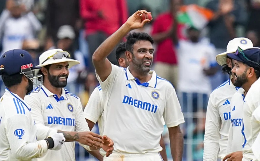 Ashwin's Century and Six Wickets Give India 1-0 Lead