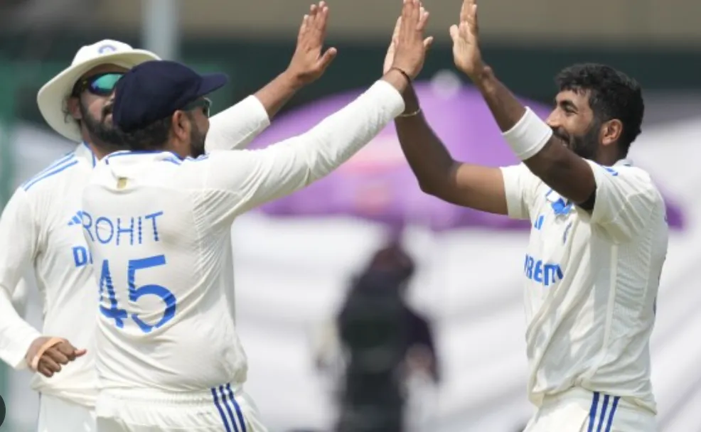 Jadeja and Bumrah lead India to set 95 for a series sweep
