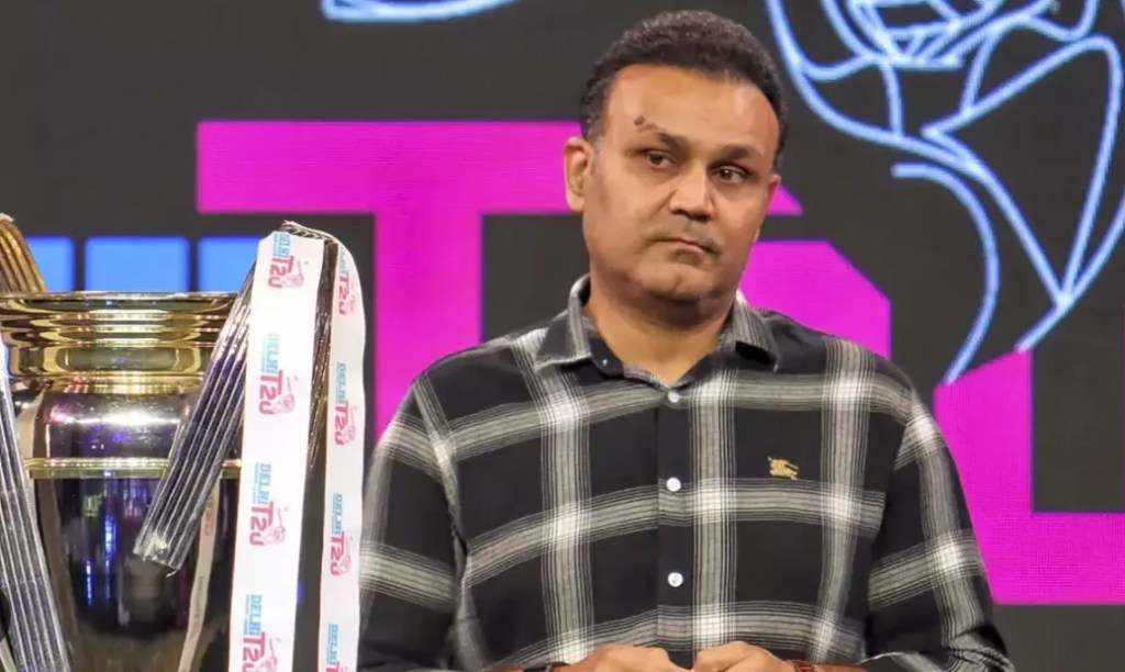 Virender Sehwag's son Aaryavir scores an impressive 49 runs on his U19 debut for Delhi