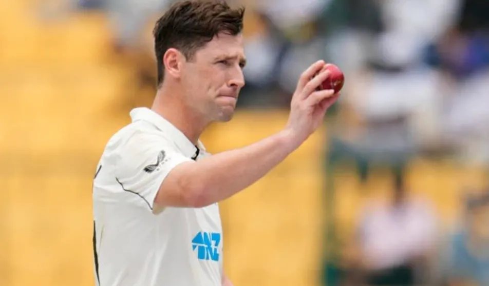 Matt Henry Takes Five Wickets as India Posts Lowest Test Total in Asia