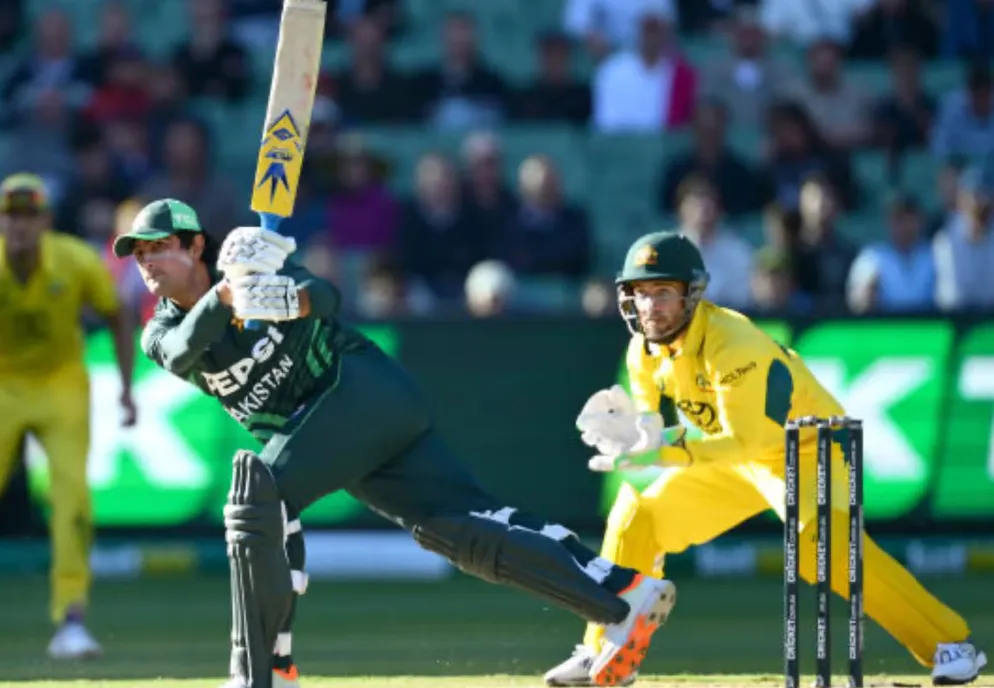Naseem Shah Surpasses Babar Azam by Hitting Four Sixes Against Australia in the 1st ODI