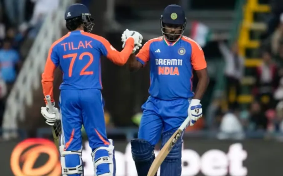 Tilak Varma Joins Sanju Samson as Second Indian with Back-to-Back T20I Centuries