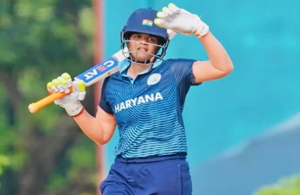 Shafali Verma Scores 197 Off 115 Balls with 11 Sixes and 22 Fours in Senior Women's One-Day Trophy 2024