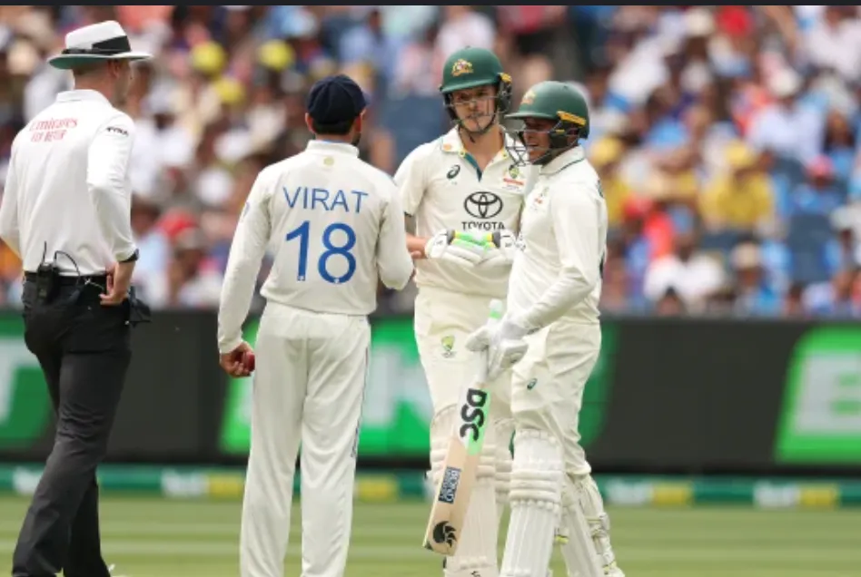 ICC May Ban Virat Kohli After Shouldering Sam Konstas During Test Match