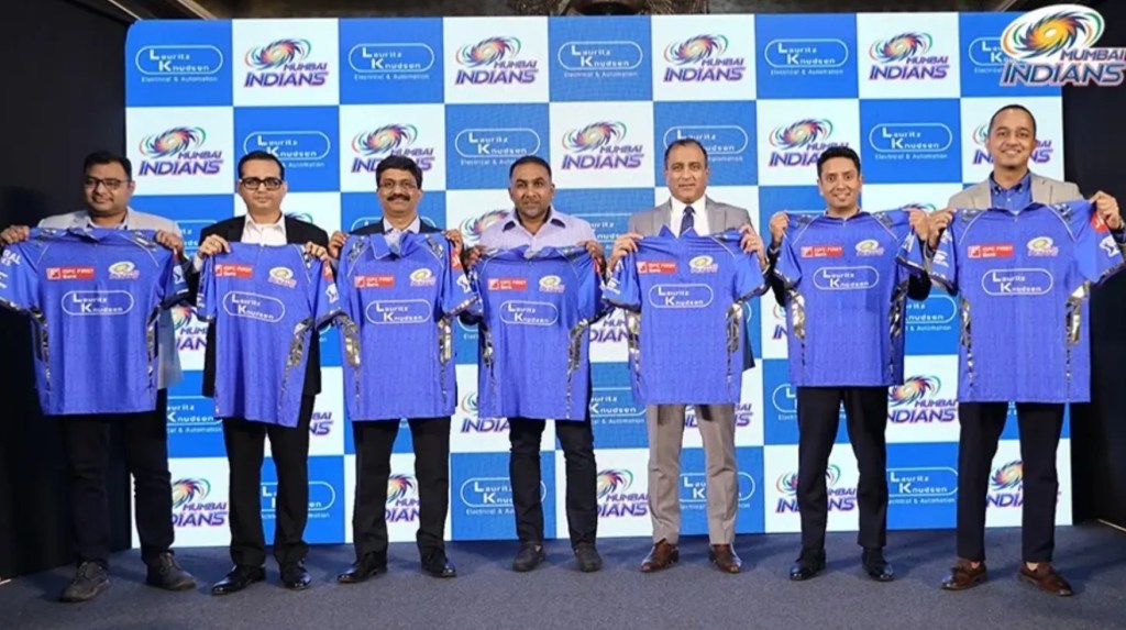 Mumbai Indians Unveil IPL 2025 Jersey with Lauritz Knudsen as New Sponsor