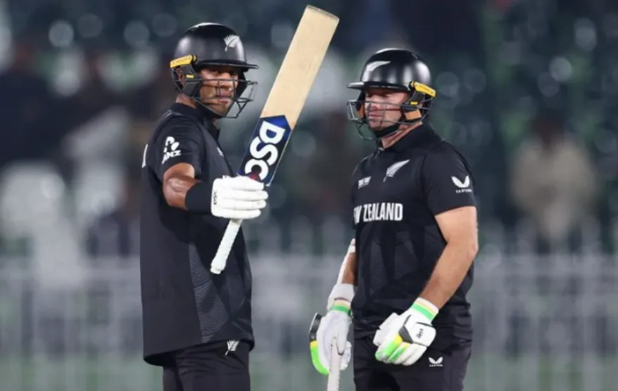 Ravindra, Latham, and Bracewell lead New Zealand to the semi-finals