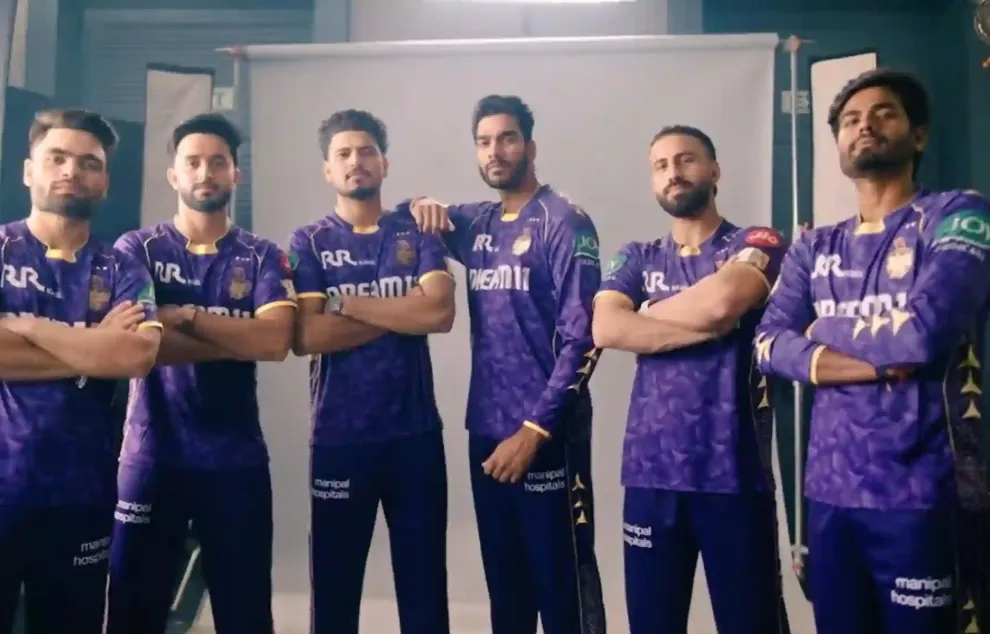 KKR Reveals New Three-Star Jersey for IPL 2025 – See Photos