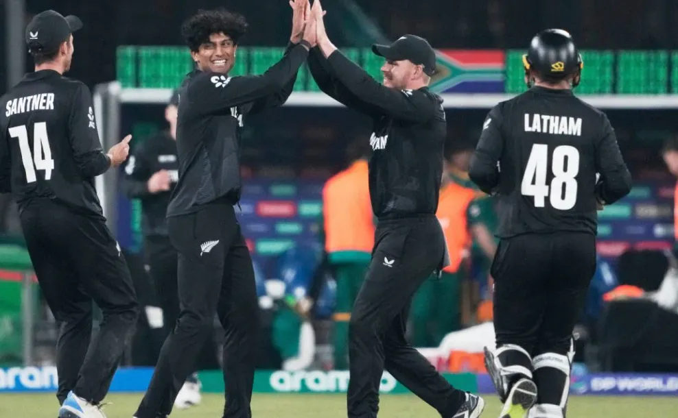 New Zealand Storm Into Champions Trophy Final After Dominant Win Over South Africa