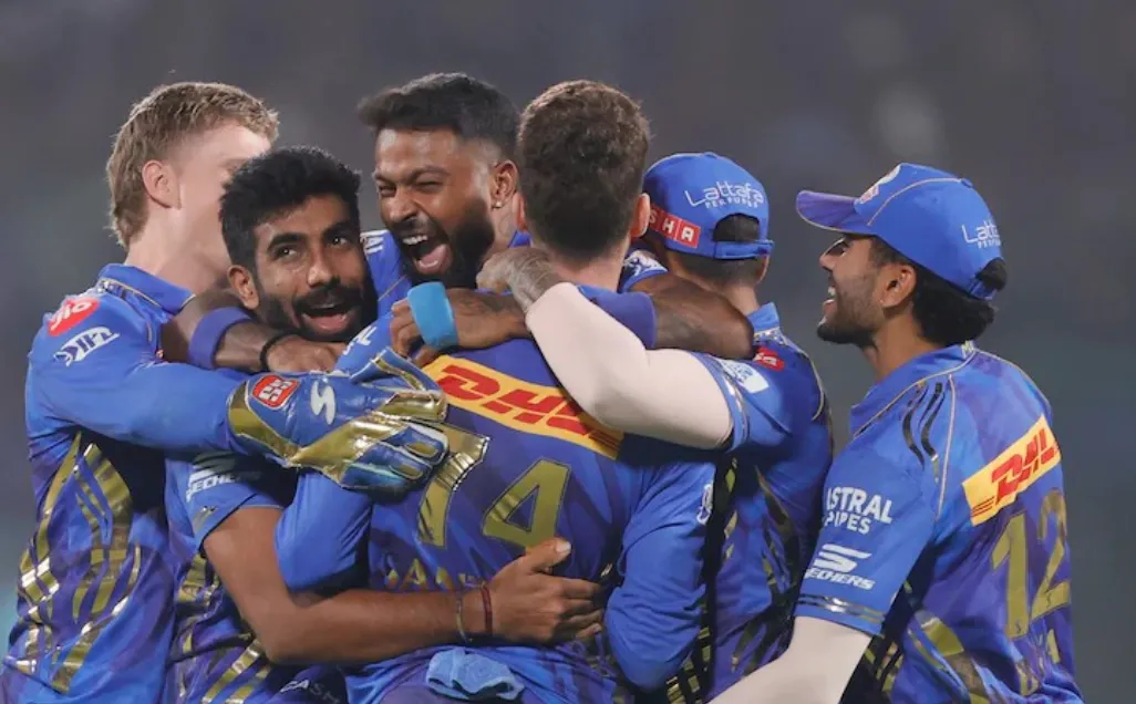Mumbai Indians End Delhi Capitals’ Winning Streak in IPL 2025 Thriller