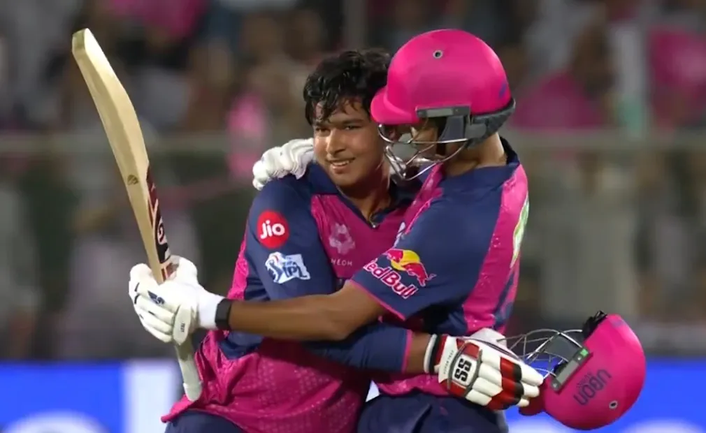 14-year-old Suryavanshi breaks records to keep RR in the tournament