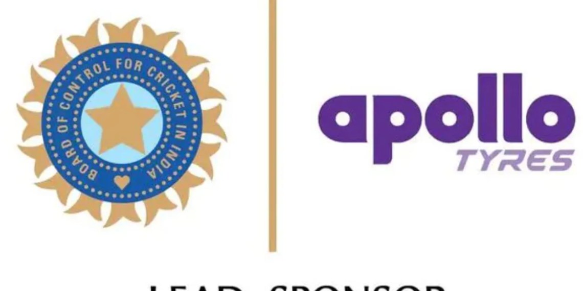 Apollo Tyres takes over from Dream11 as India’s team sponsor