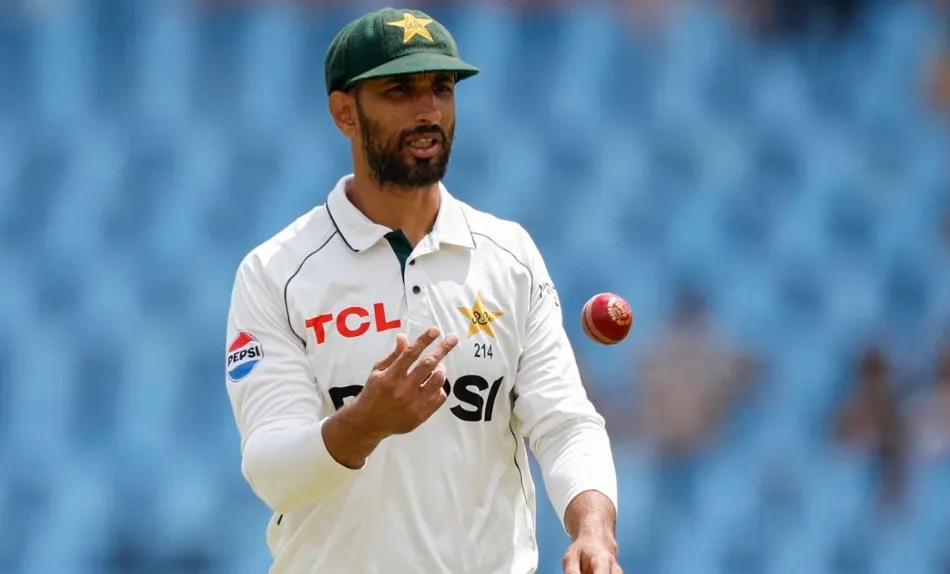 Shan Masood to stay on as Pakistan Test captain for 2025-27 WTC