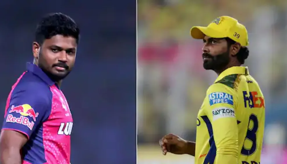 IPL’s Biggest Trade Yet: Samson to Join CSK, Jadeja Returns to RR