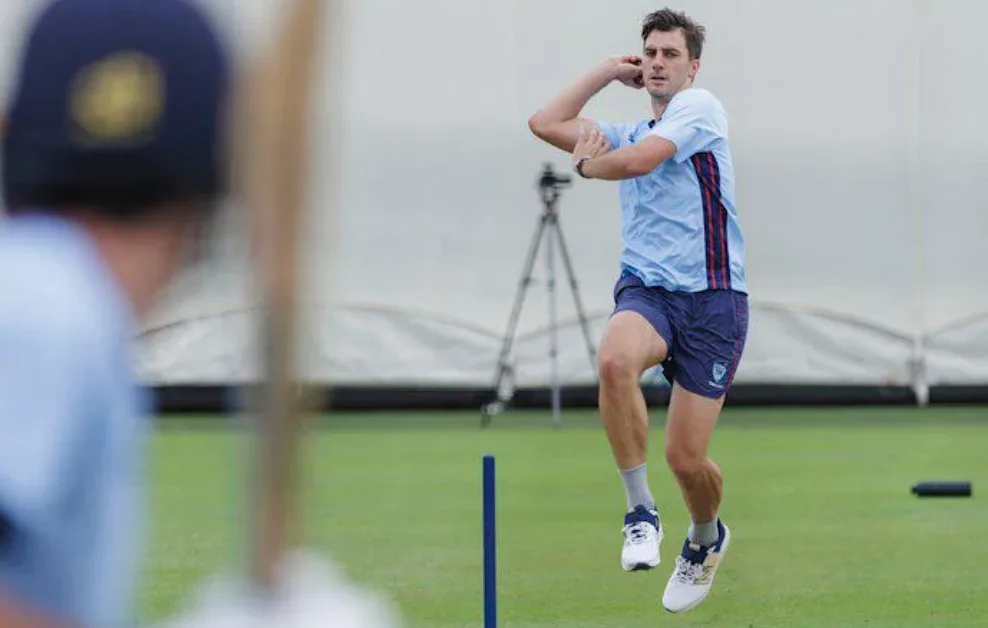 Hazlewood back in training as Cummins prepares with pink ball