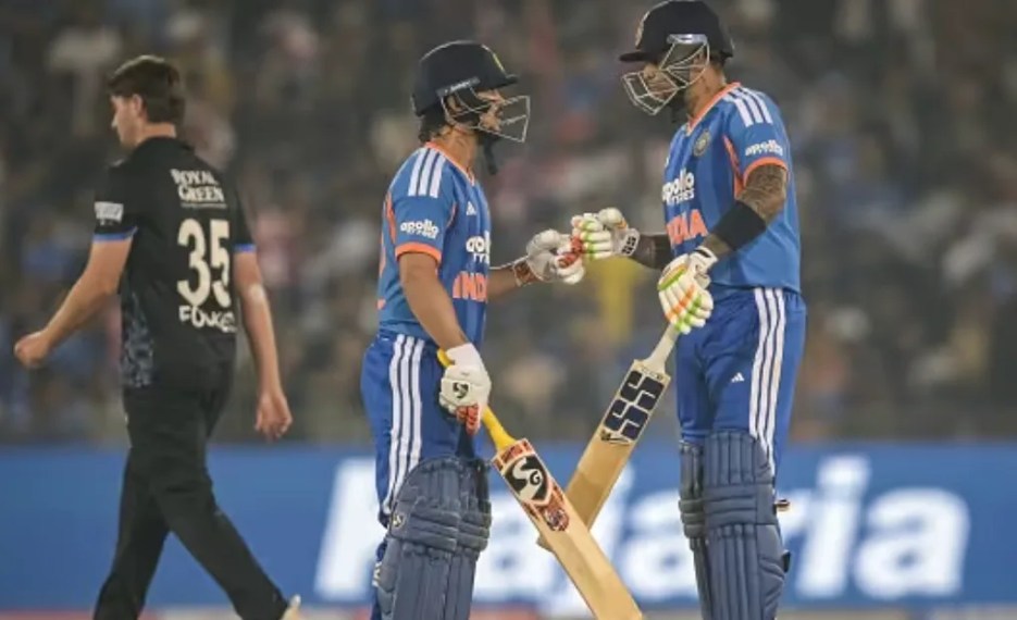 Kishan, Suryakumar Power India to Stunning Chase vs New Zealand