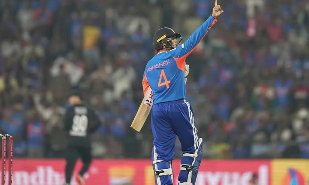 Abhishek’s 14-ball fifty powers India to 3-0 series lead over New Zealand