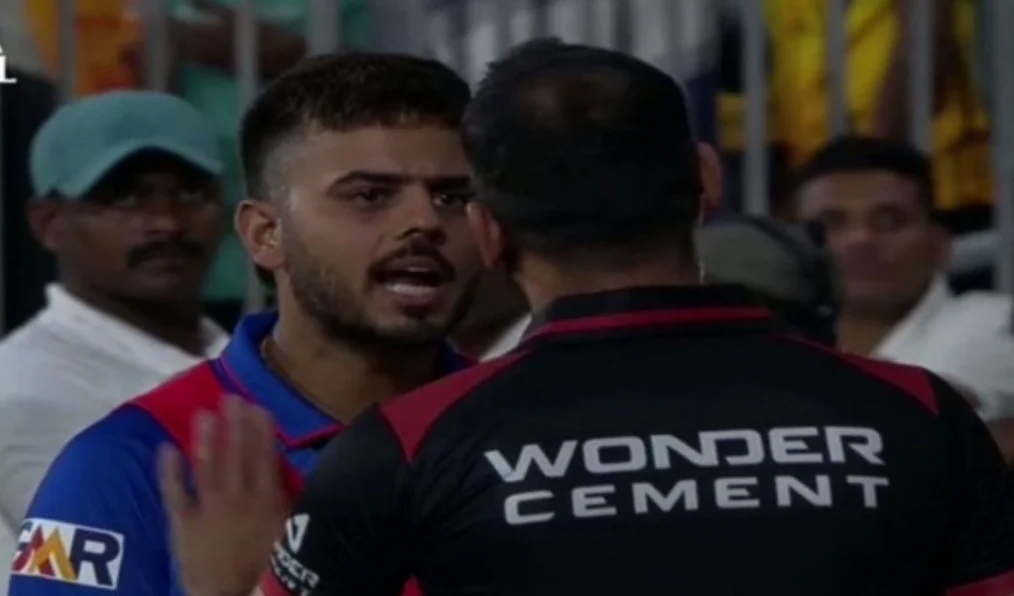 Nitish Rana fined for using abusive language in CSK vs DC match