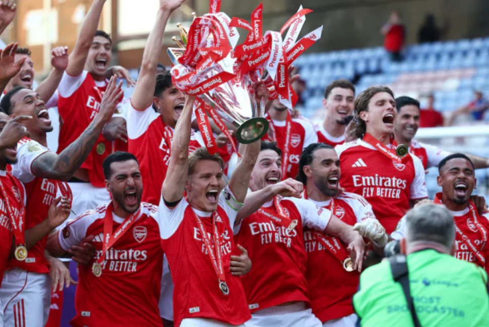 Arsenal End 22-Year Wait, Lift Premier League Trophy After Dramatic Final Day