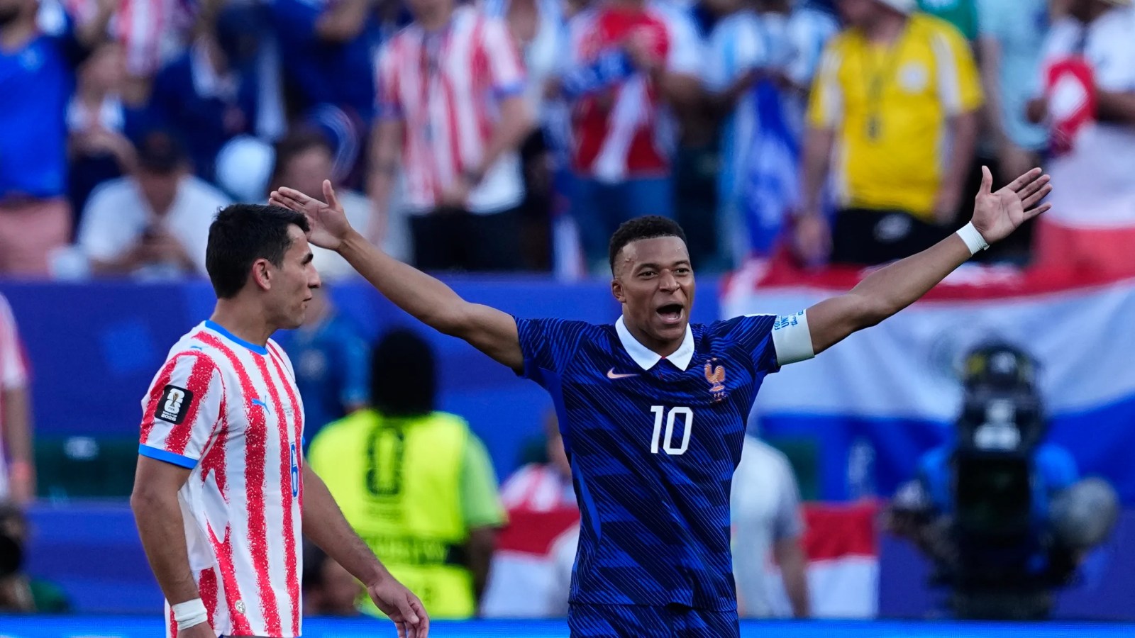 Kylian Mbappe leading France during the 2026 FIFA World Cup campaign
