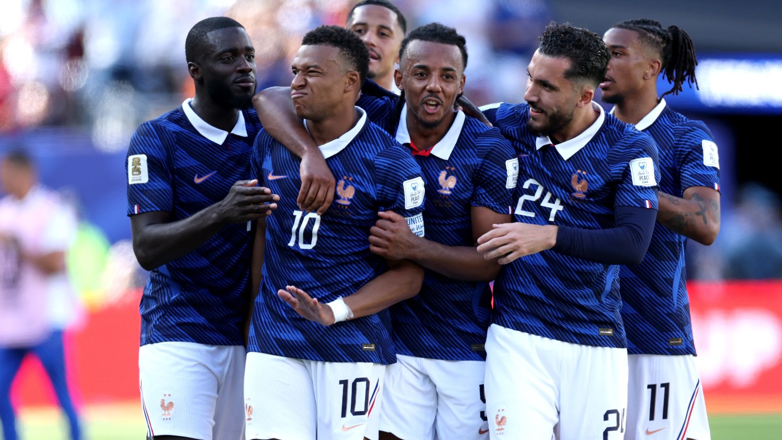 Kylian Mbappe with France during the 2026 FIFA World Cup as heat becomes a major tournament talking point