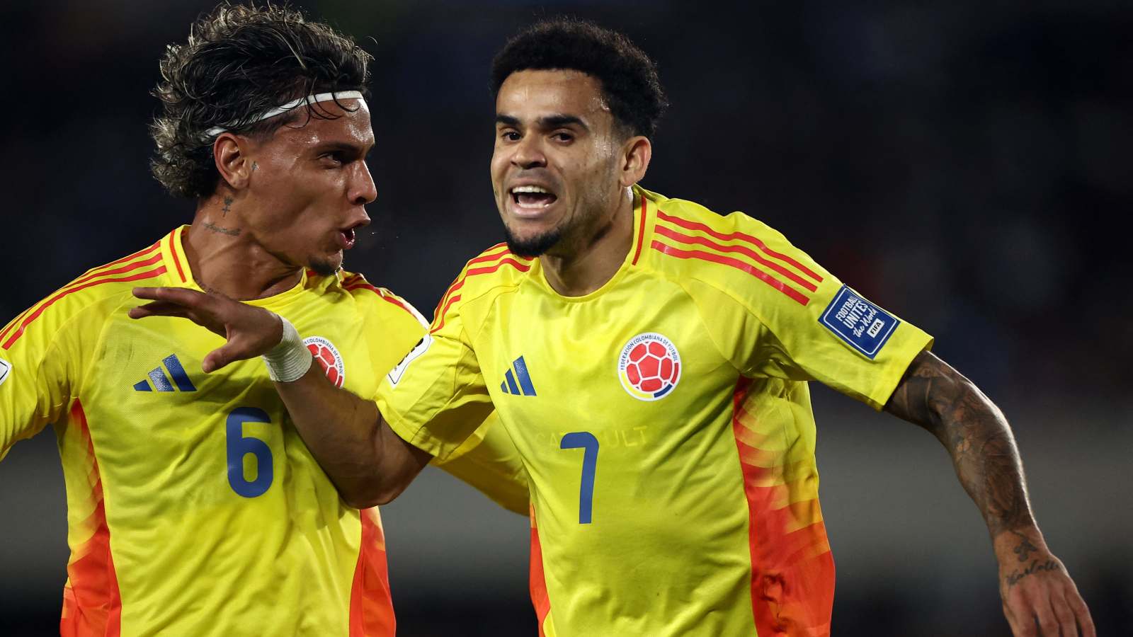 Luis Diaz of Colombia ahead of the World Cup 2026 knockout match against Ghana in Kansas City