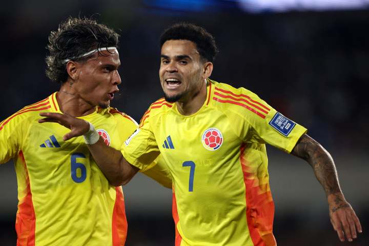 Luis Diaz of Colombia ahead of the World Cup 2026 knockout match against Ghana in Kansas City