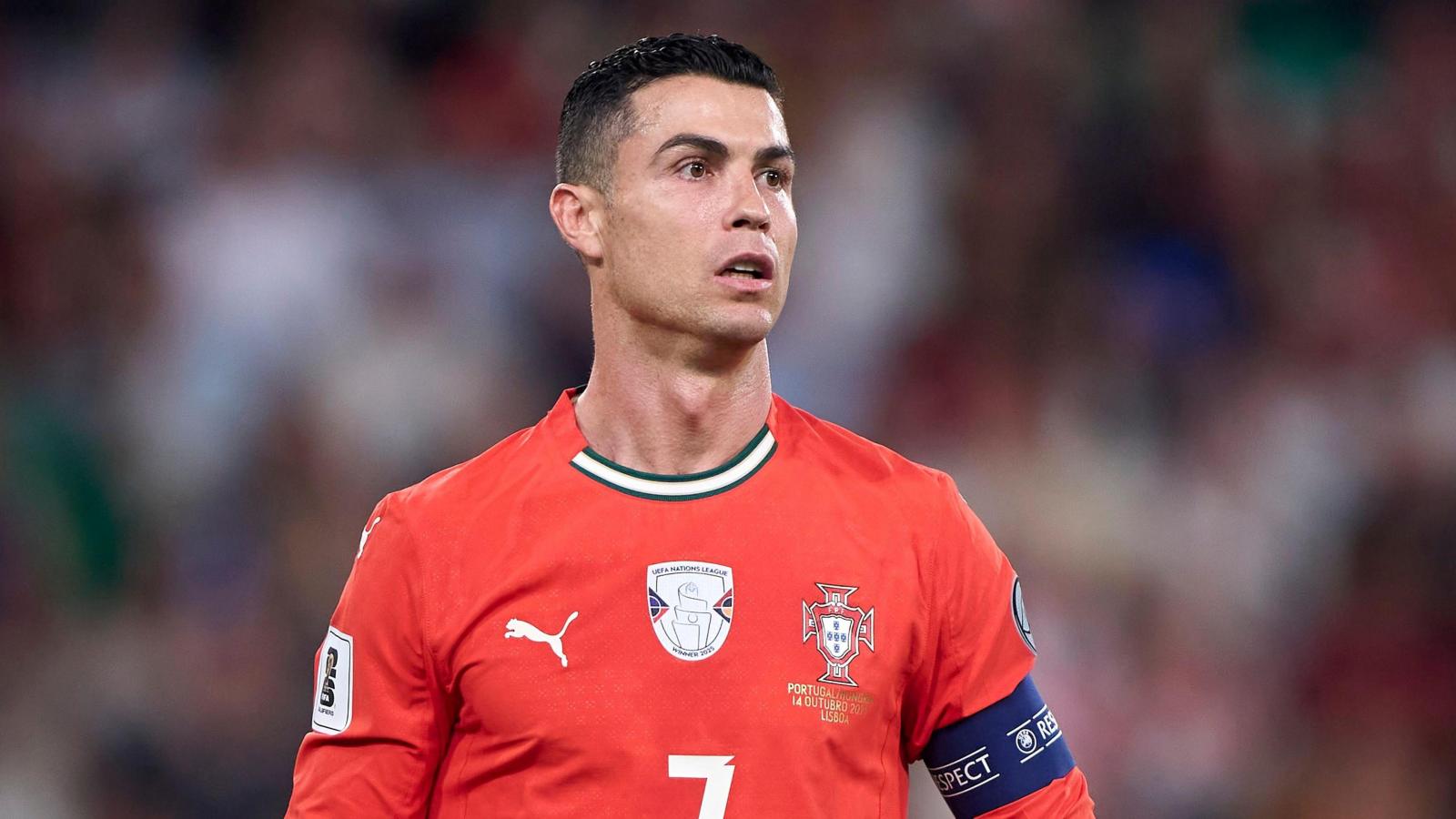 Cristiano Ronaldo with Portugal during the 2026 FIFA World Cup amid unconfirmed retirement speculation