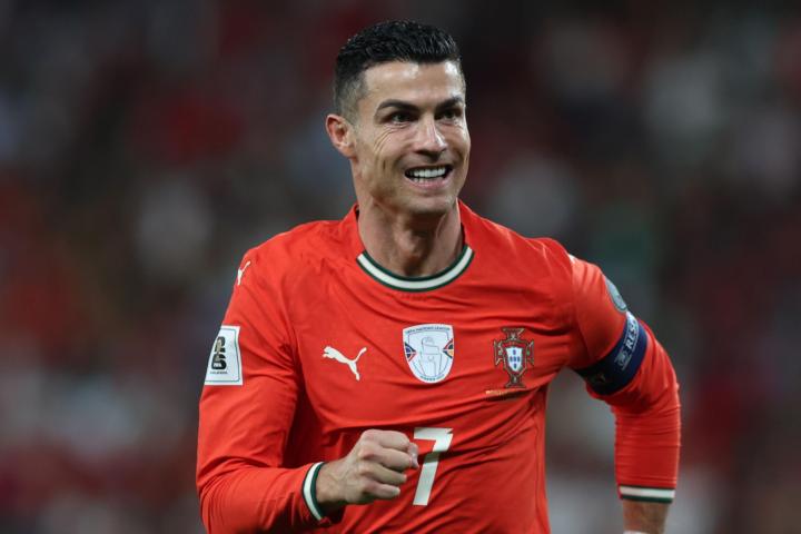 Cristiano Ronaldo reacts after Portugal are eliminated by Spain at the 2026 World Cup
