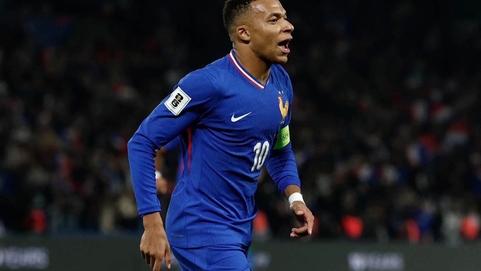 Kylian Mbappe with France ahead of the World Cup 2026 quarter-final against Morocco