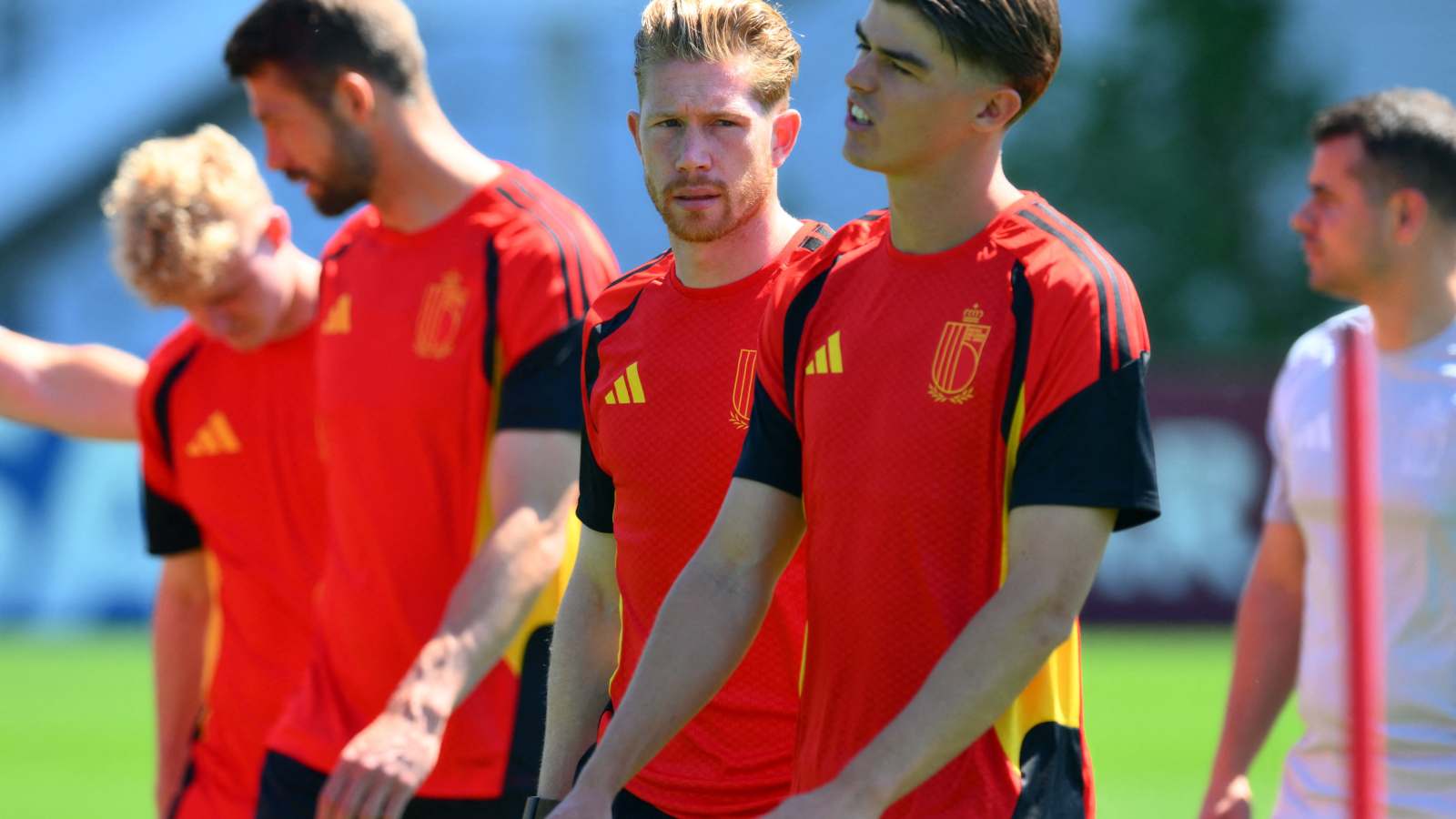 Kevin De Bruyne of Belgium during the World Cup 2026 quarter-final defeat to Spain