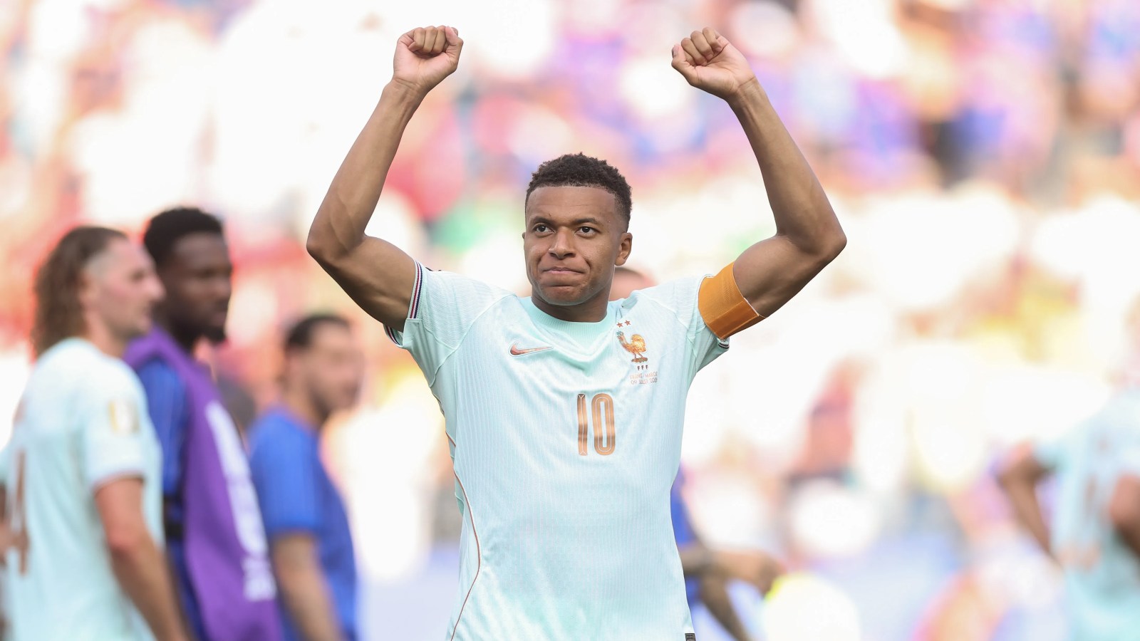 Kylian Mbappe during France's World Cup 2026 semi-final against Spain in Dallas
