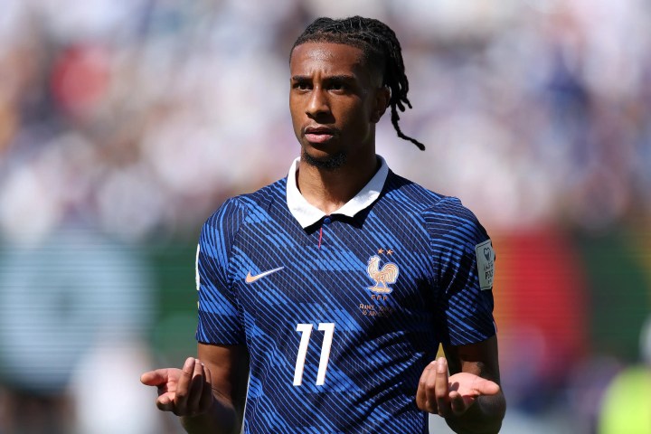 Bradley Barcola during France duty as World Cup 2026 transfer watch intensifies