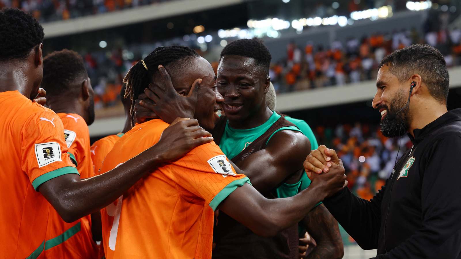 Concept image representing debate over Africa's projected best XI for the 2030 FIFA World Cup