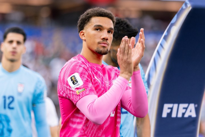 Elijah Just during a match amid unverified Swansea transfer speculation