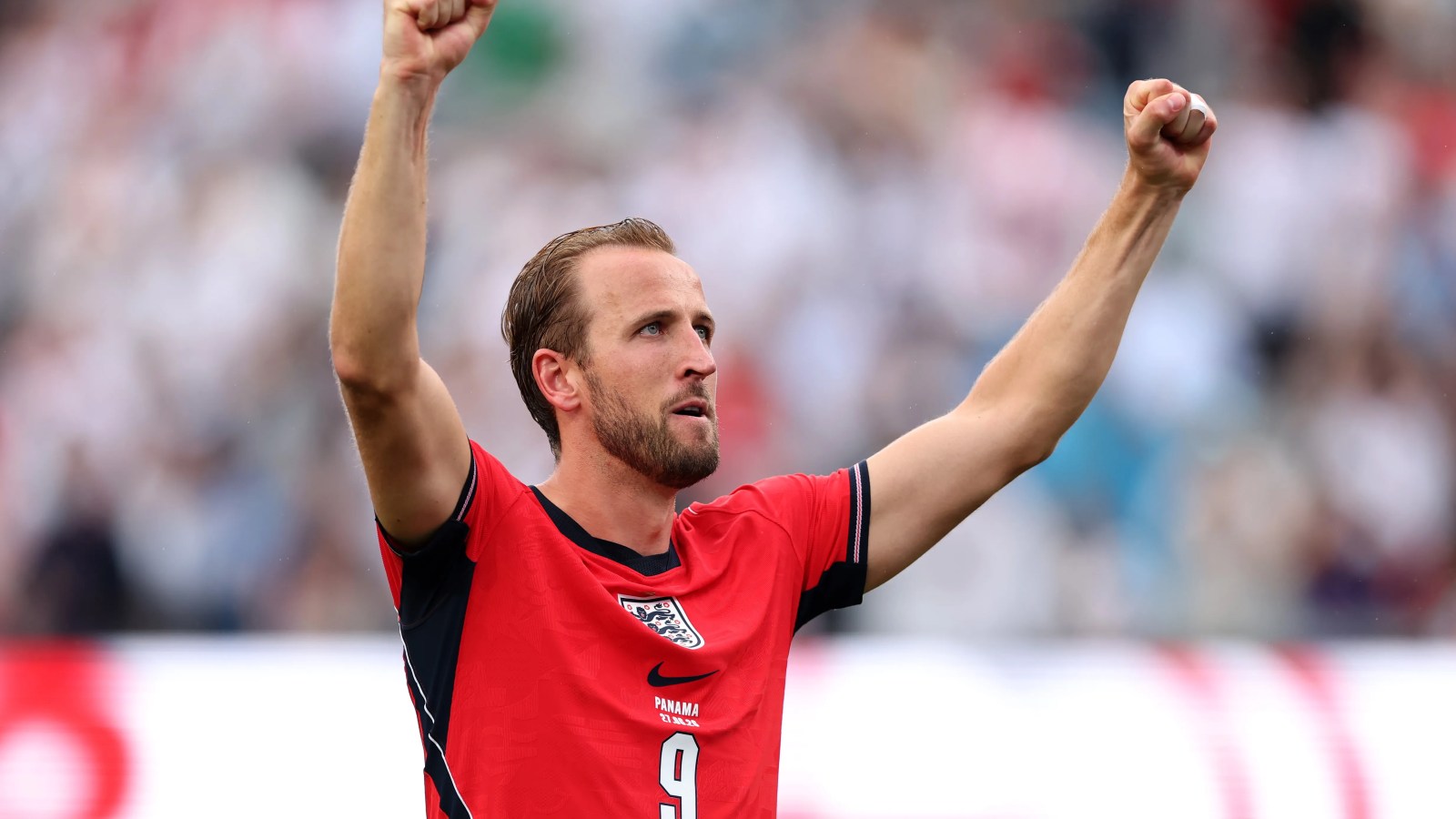 Harry Kane celebrates for England after their third-place finish at the 2026 FIFA World Cup