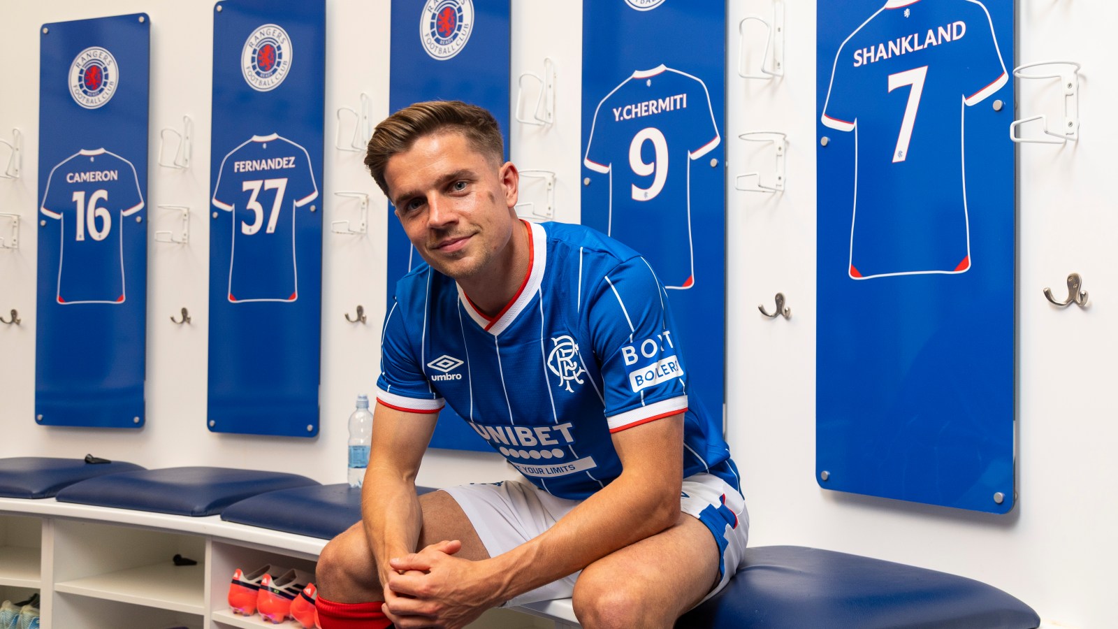 Cammy Devlin of Australia after sealing his Rangers move following the World Cup