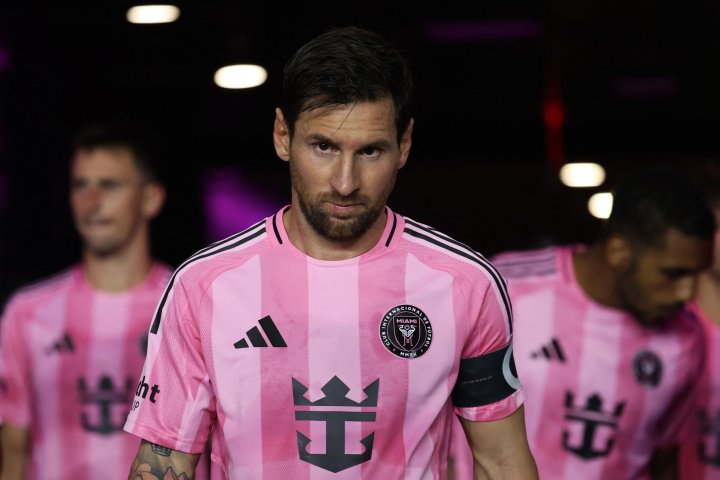 Lionel Messi of Inter Miami during the post-World Cup 2026 MLS period after being left off the All-Star roster